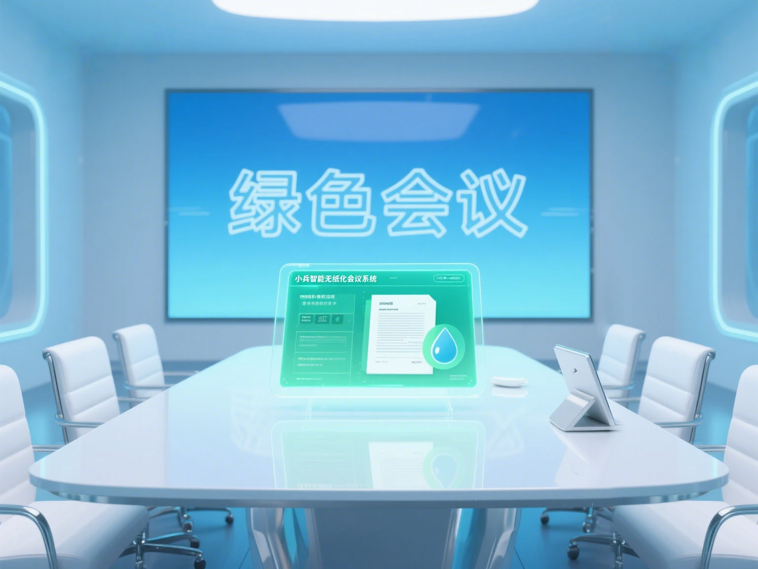 高温别烦恼，小兵无纸化会议系统为你“清凉减负”