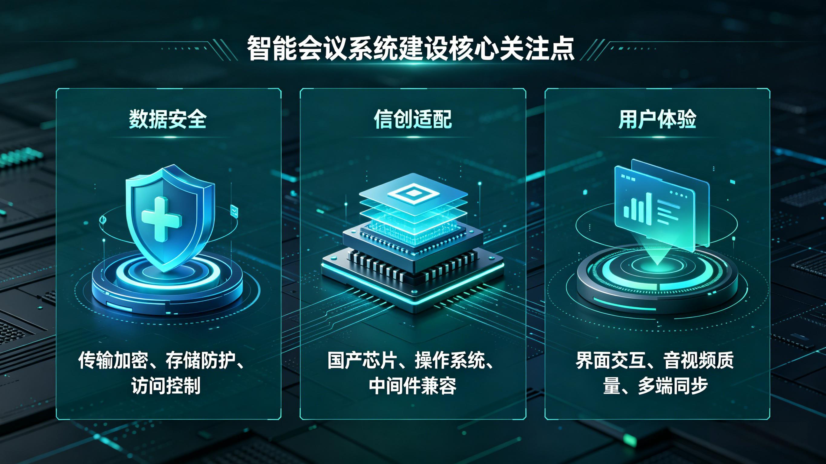 会议系统建设核心关注点