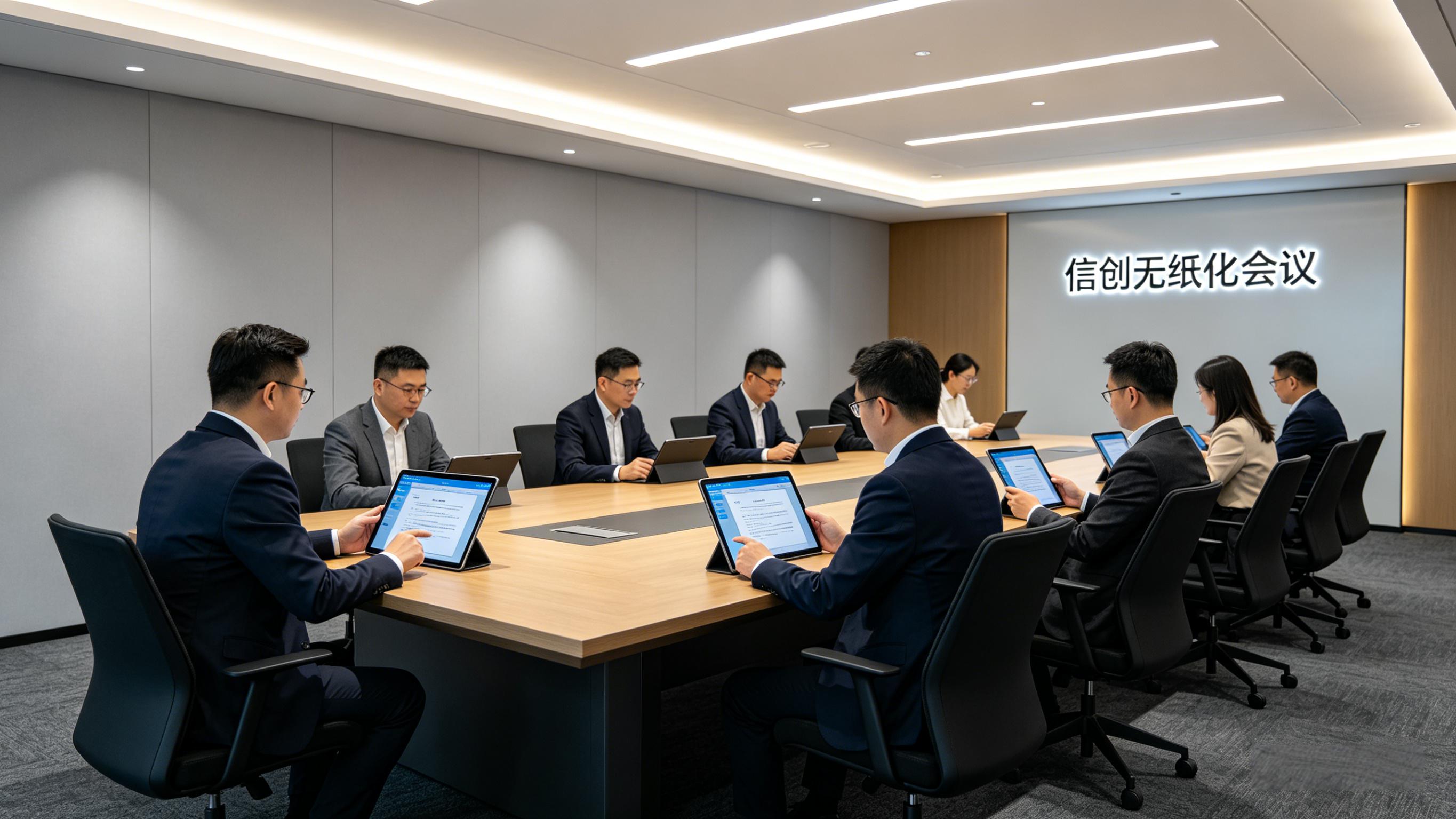 政务单位信创无纸化会议