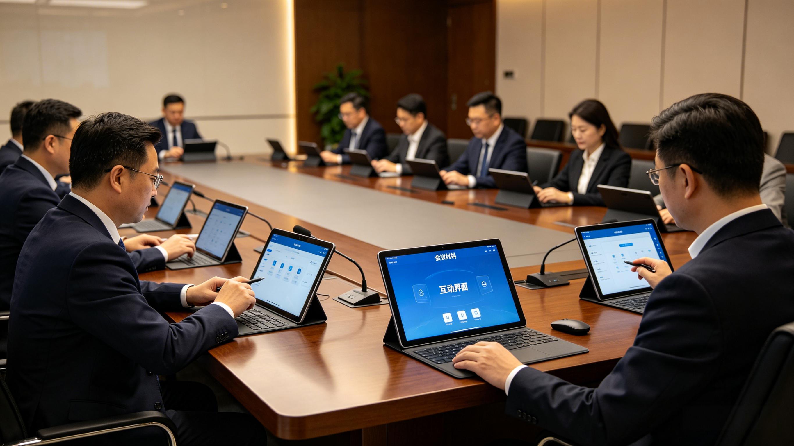 无纸化会议系统使用