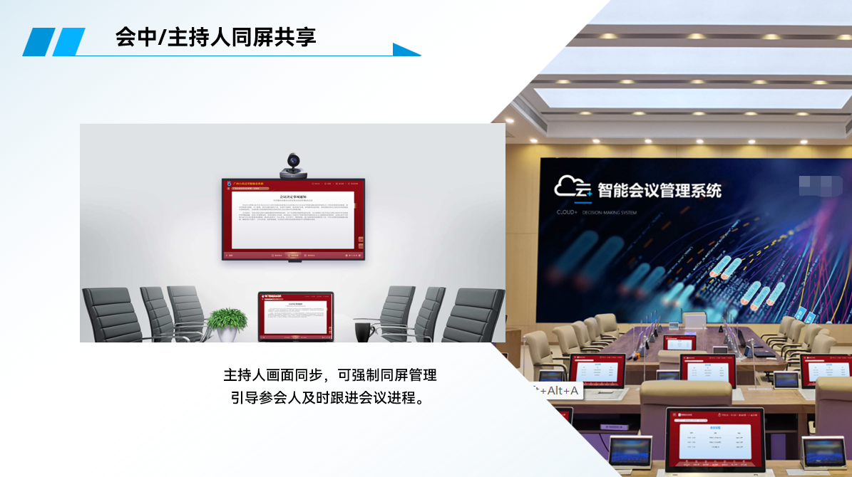 小兵无纸化会议系统-同屏同步