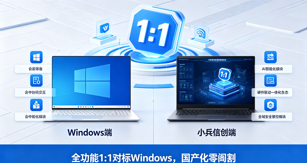 全功能1:1对标Windows,国产化零阉割 全功能1:1对标Windows,国产化零阉割