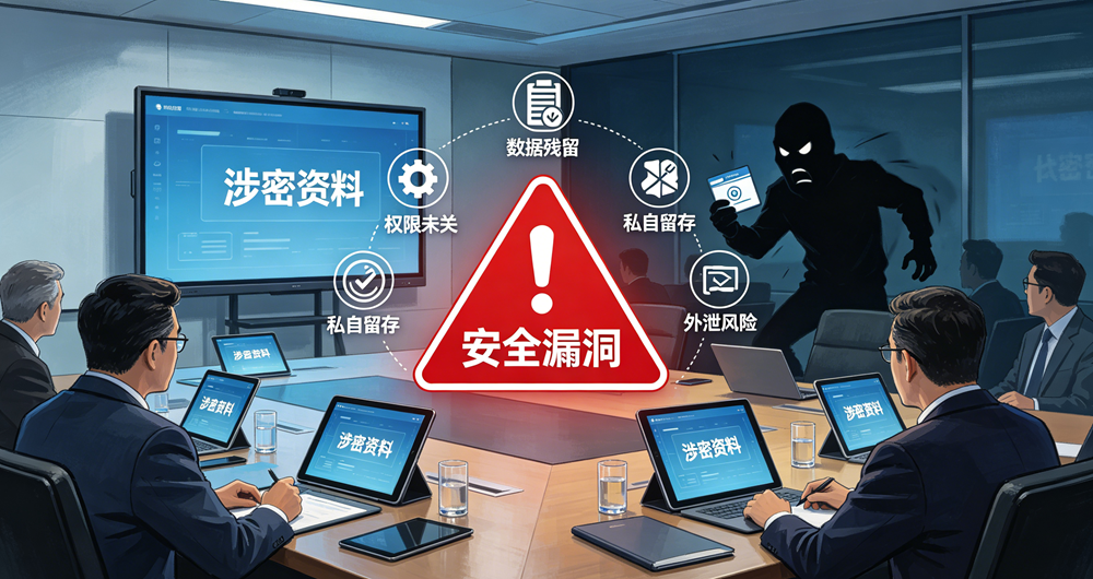 会议资料安全痛点 会议资料安全痛点