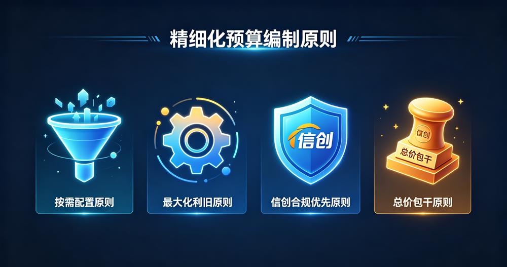 精细化预算编制原则