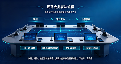 规范会务表决流程 规范会务表决流程