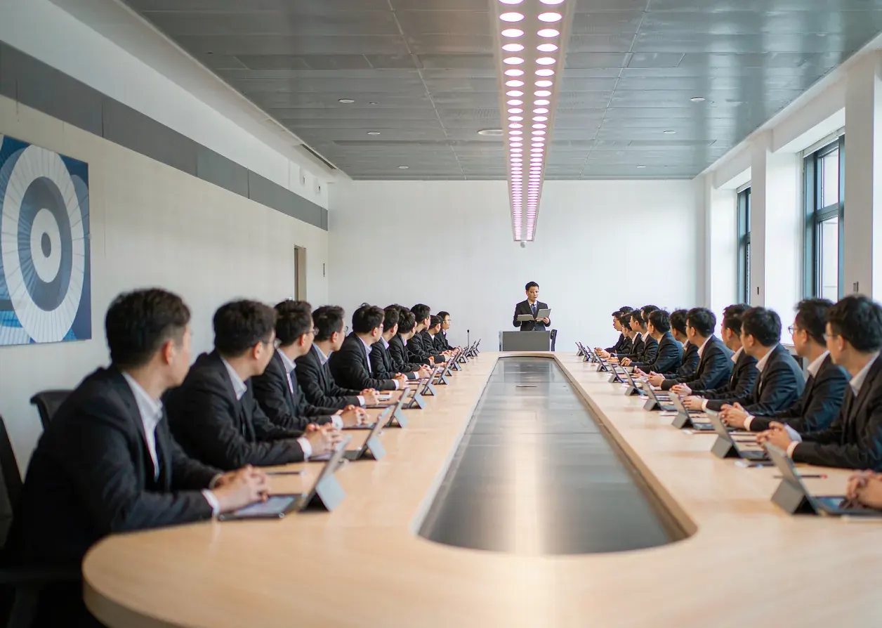 主持人用平板终端控制全场会议 主持人用平板终端控制全场会议
